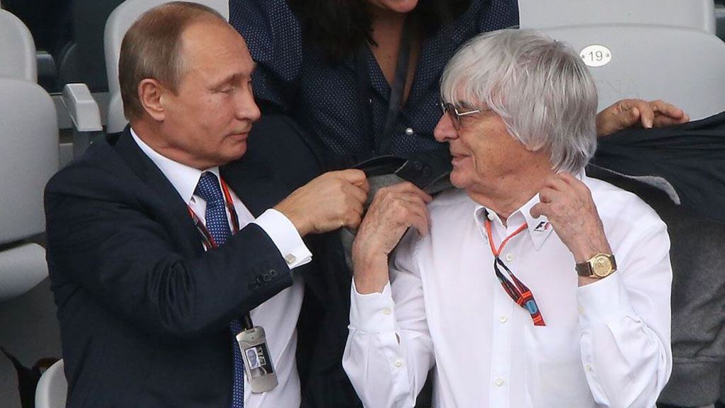 Ecclestone Putin