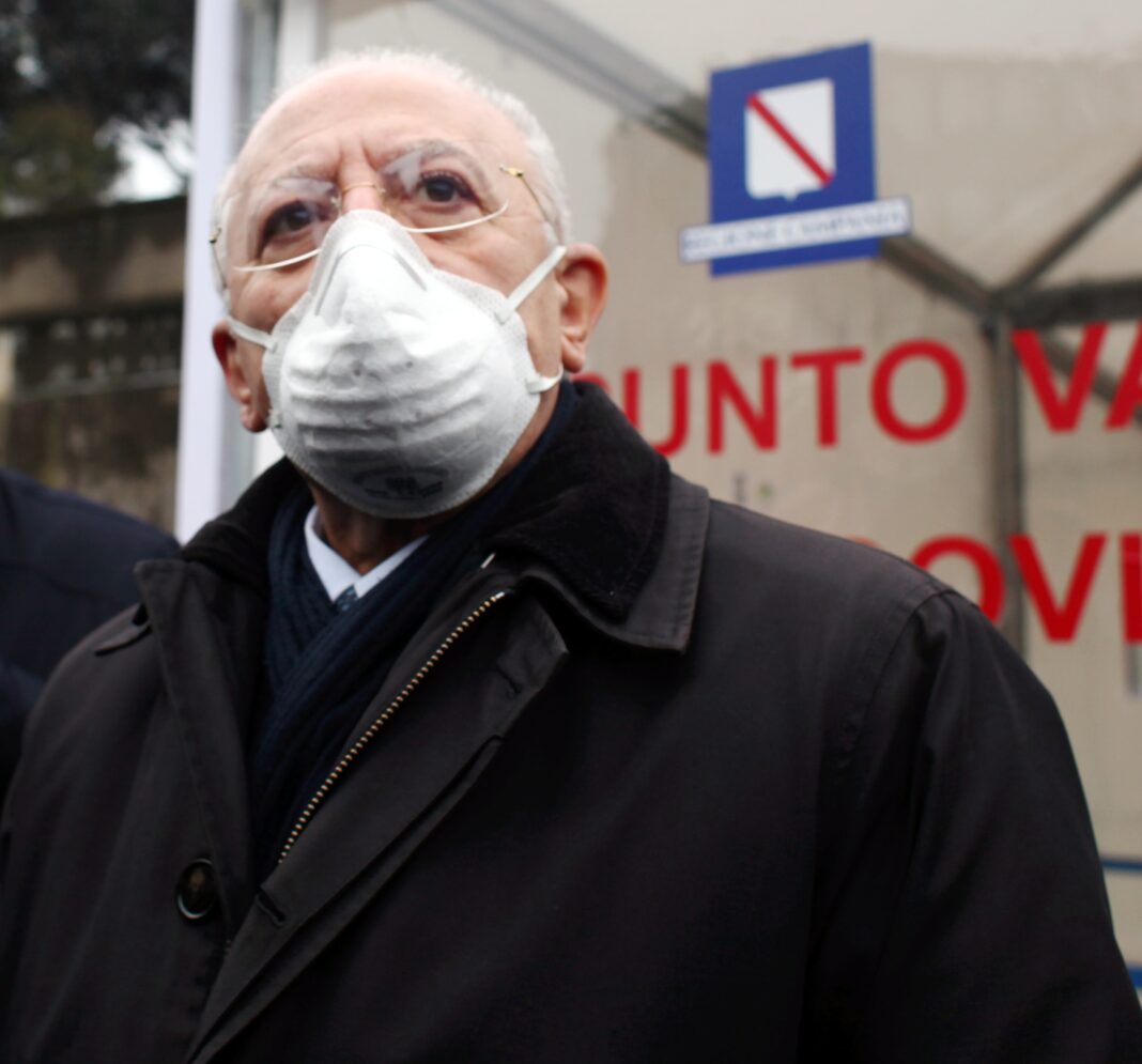 VINCENZO DE LUCA PRESIDENTE REGIONE CAMPANIA - Imagoeconomica