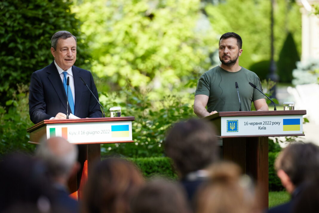 IL PRESIDENTE DRAGHI A KIEV