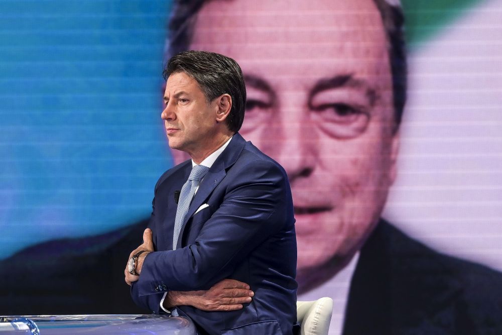 GIUSEPPE CONTE A PORTA A PORTA