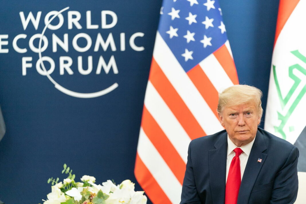 WORLD ECONOMIC FORUM 2020 Trump