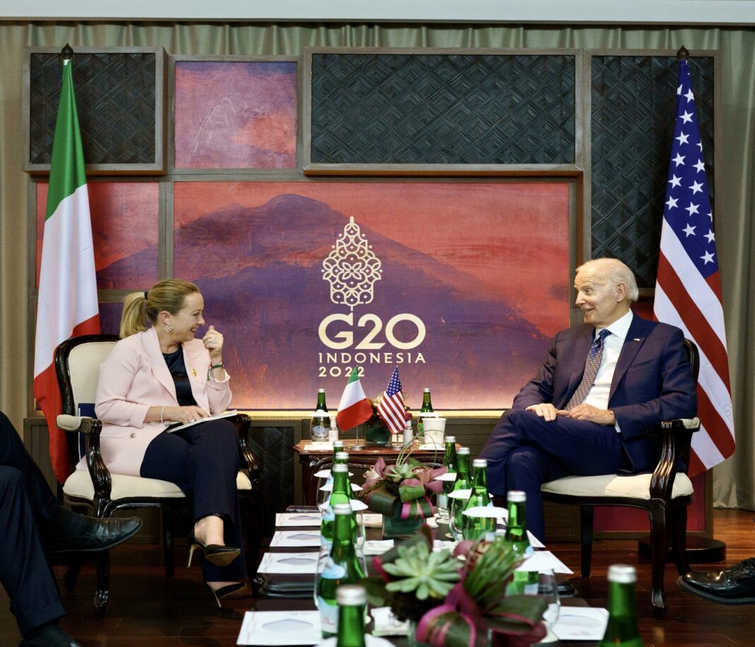 Imagoeconomica_1829568_Meloni_Biden