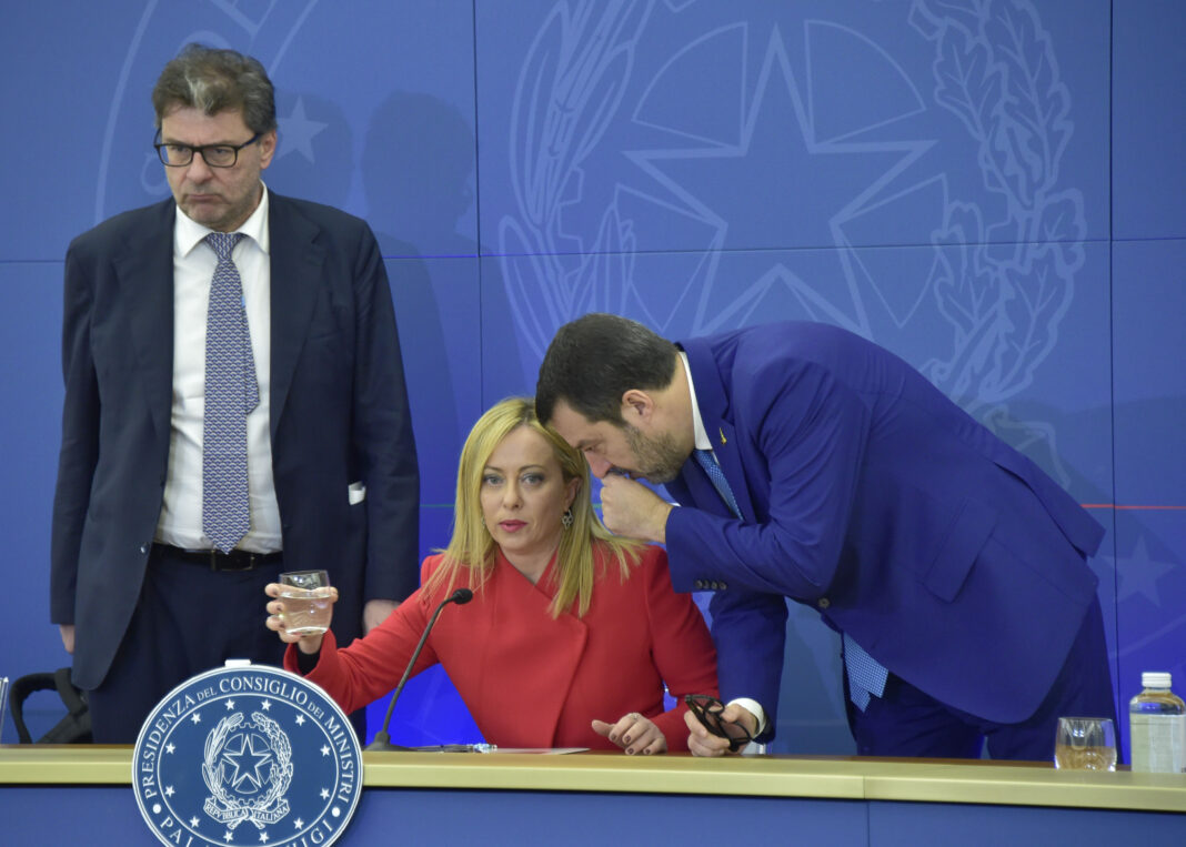 CONFERENZA STAMPA DOPO IL CONSIGLIO DEI MINISTRI