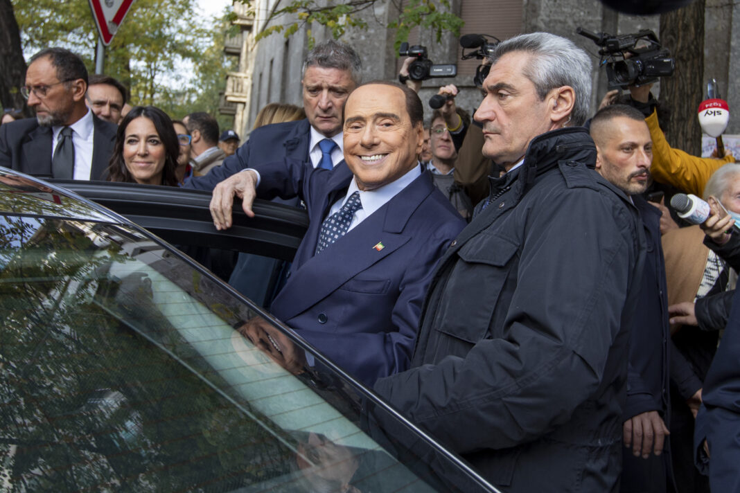 INAUGURAZIONE DELLA NUOVA SEDE DI FORZA ITALIA LOMBARDIA CON SILVIO BERLUSCONI