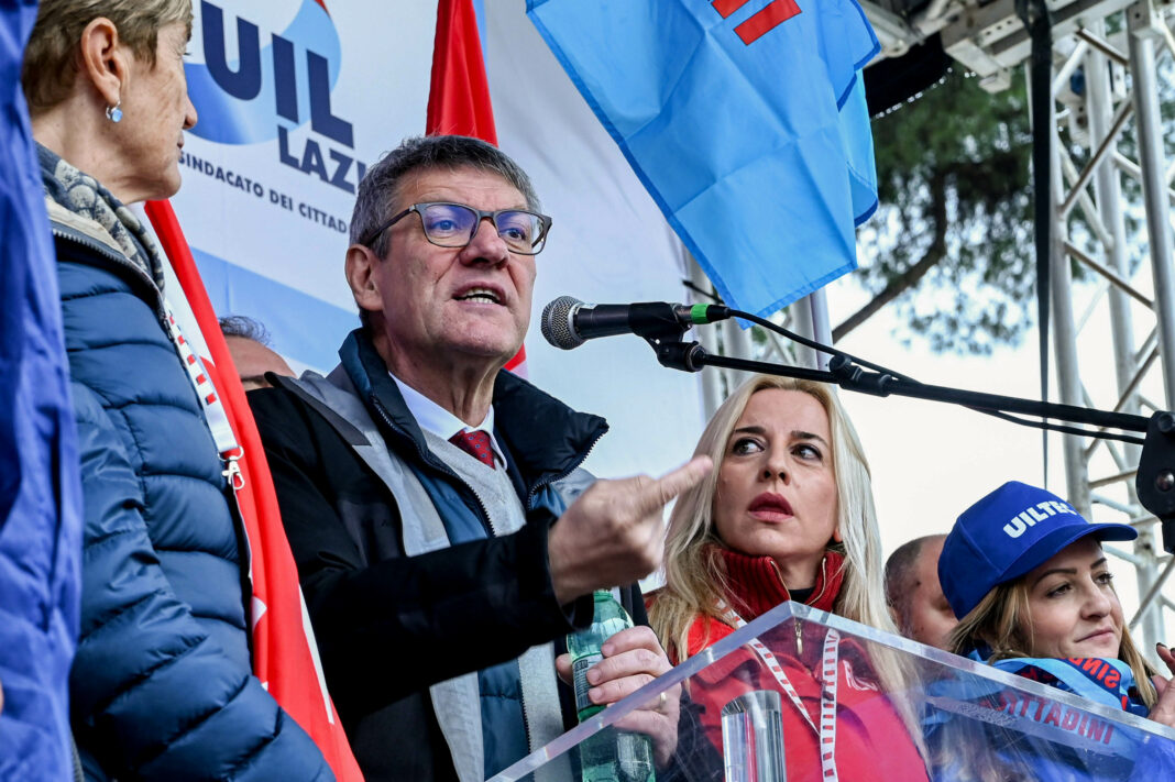 MANIFESTAZIONE CGIL E UIL PER CAMBIARE LA LEGGE DI BILANCIO