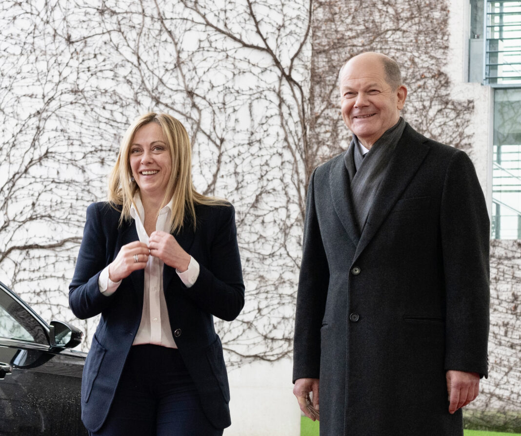 MELONI INCONTRA SCHOLZ