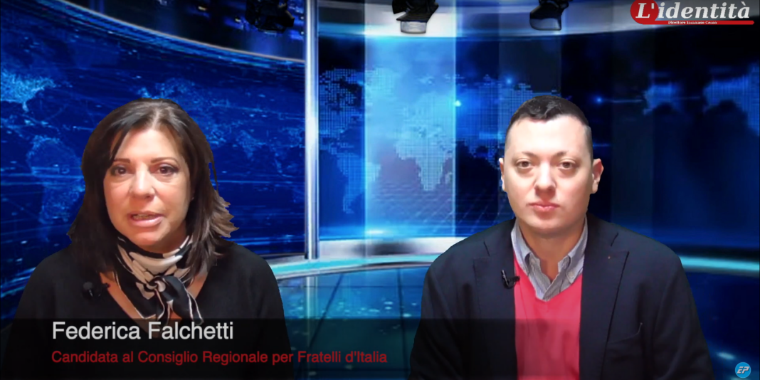 Federica Falchetti candidata al Consiglio Regionale del Lazio