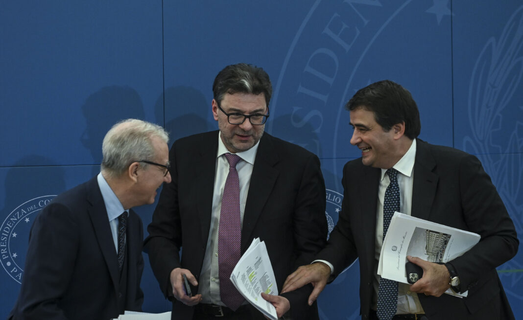 CONFERENZA STAMPA DOPO IL CONSIGLIO DEI MINISTRI