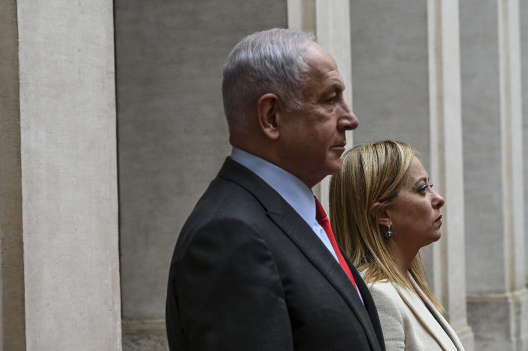 IL PRESIDENTE GIORGIA MELONI INCONTRA IL PRIMO MINISTRO DELLO STATO D’ISRAELE BENJAMIN NETANYAHU NEL NOME DEL GAS