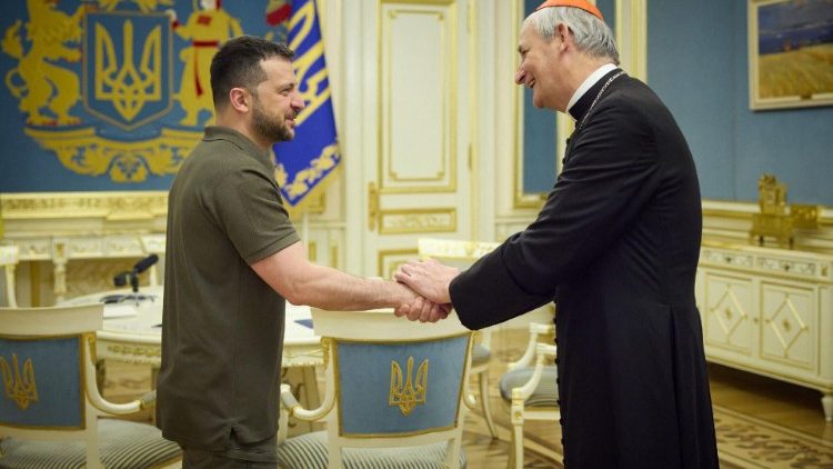 zuppi zelensky pace vaticano santa sede