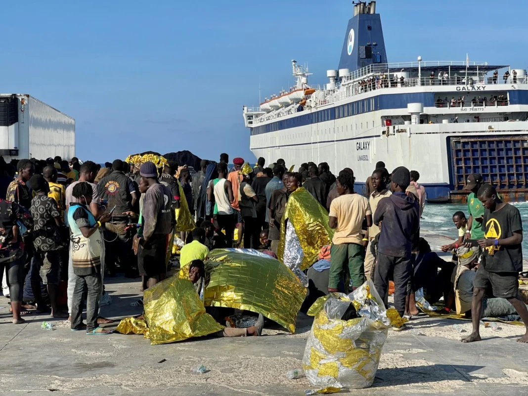 sbarchi lampedusa migranti