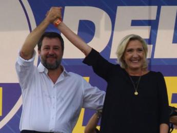 Le Pen e Salvini ‘duettano’ da Vespa: “Siamo d’accordo su tutto”