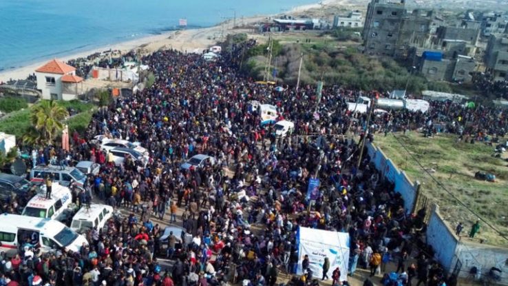 Non solo da Lidentita.it non solo bombe piovono volantini su gaza andate via