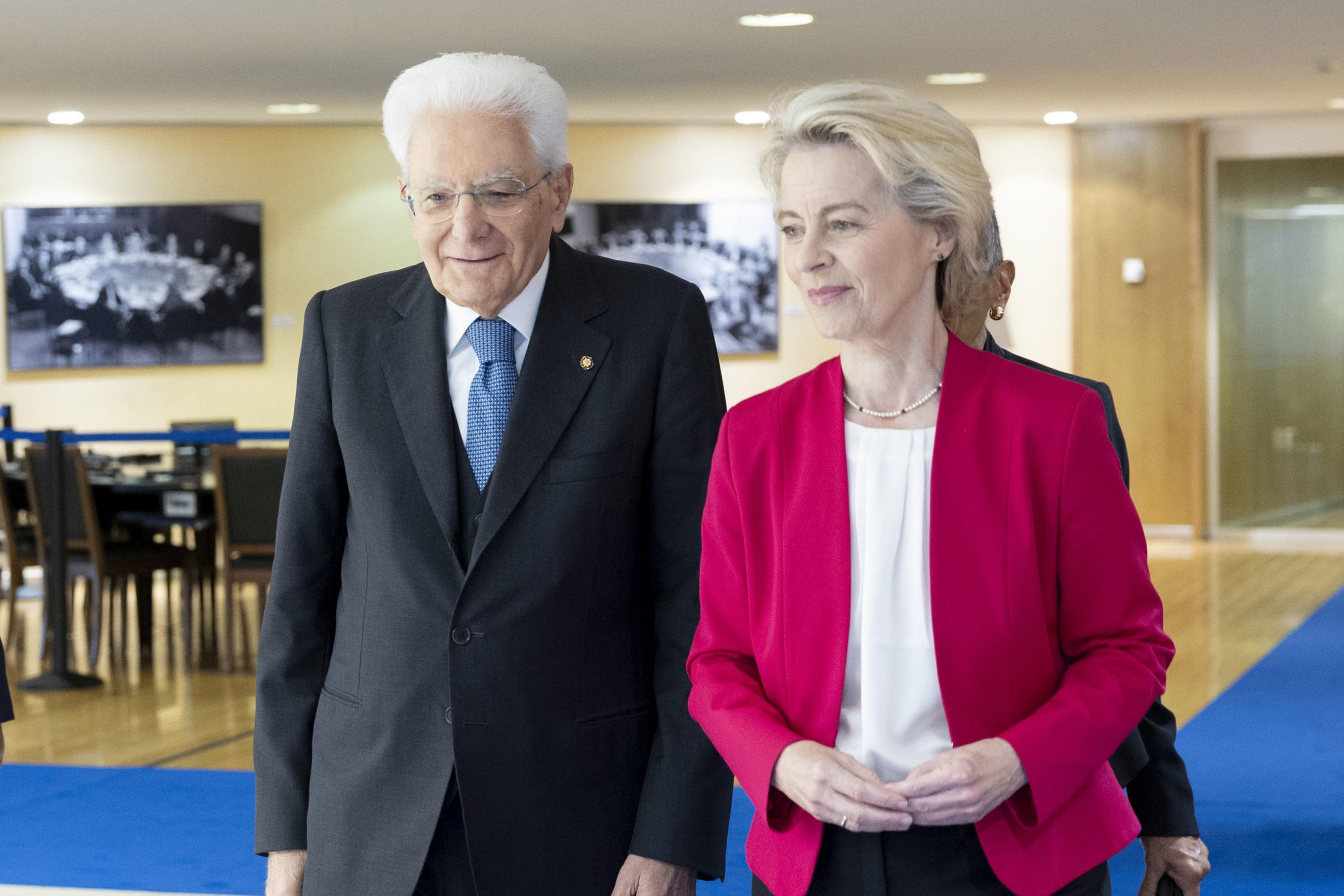 “Una comunità più forte e coesa”: Mattarella a Bruxelles con i vertici Ue “Una comunità più forte e coesa”: Mattarella a Bruxelles con i vertici Ue