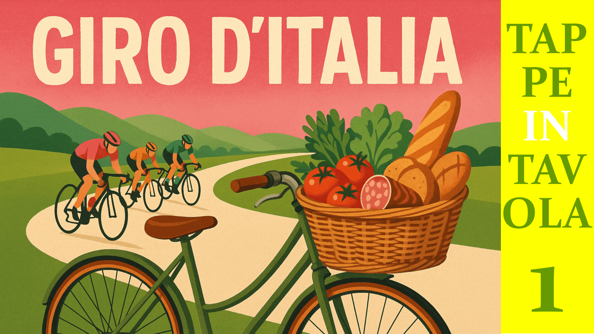 “TAPPE IN TAVOLA – GIRO D’ITALIA IN CUCINA” “TAPPE IN TAVOLA – GIRO D’ITALIA IN CUCINA”
