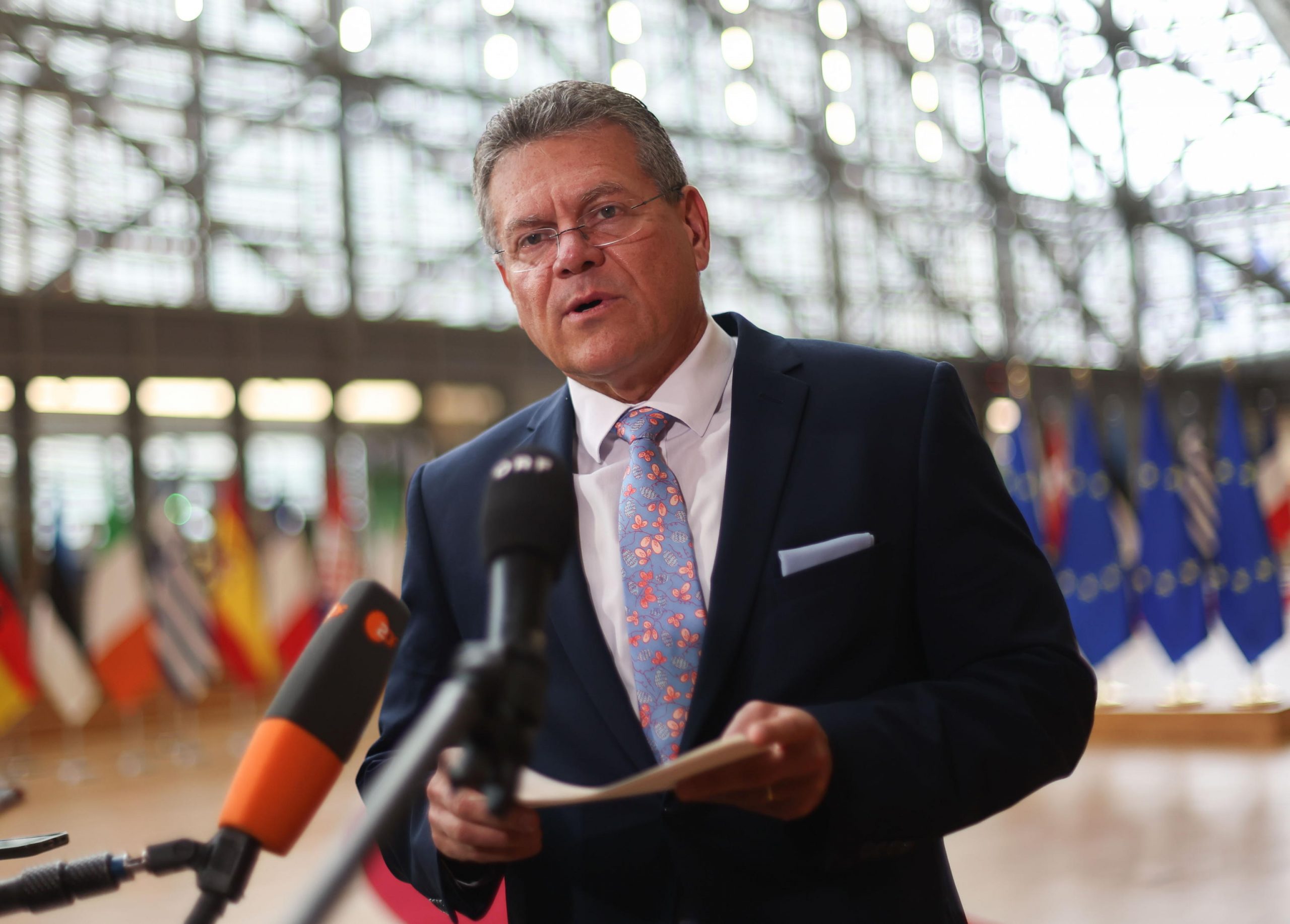 prove di pace commerciale tra ue e usa sefcovic ottimista