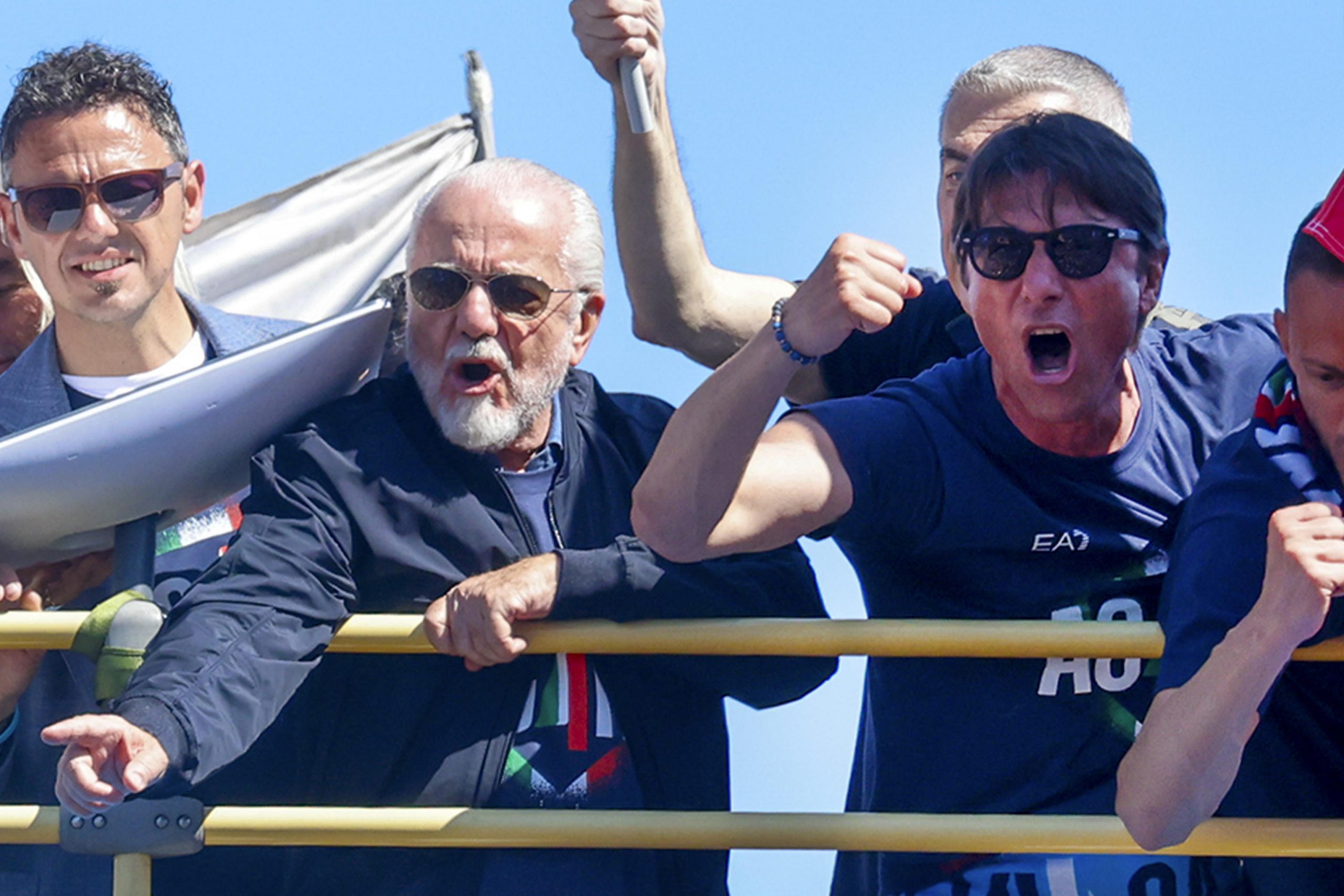 de laurentiis re di napoli resto qui finché campo