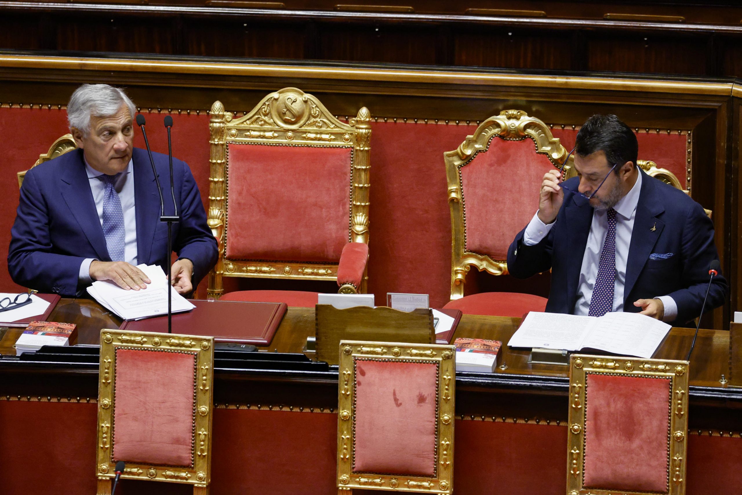 Botta e risposta a distanza tra Tajani e Salvini Botta e risposta a distanza tra Tajani e Salvini