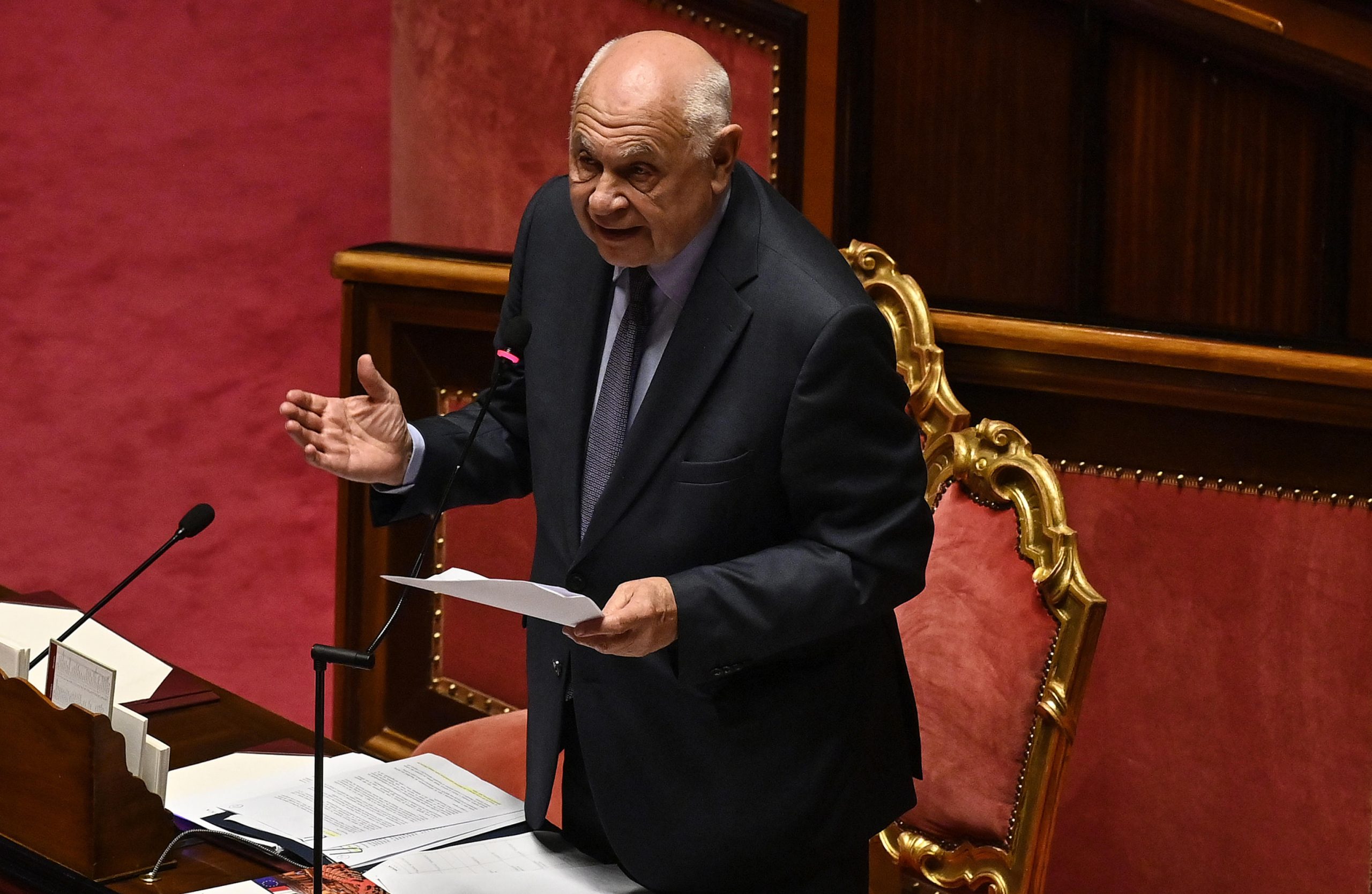 Riforma della giustizia, Nordio interviene in Senato Riforma della giustizia, Nordio interviene in Senato