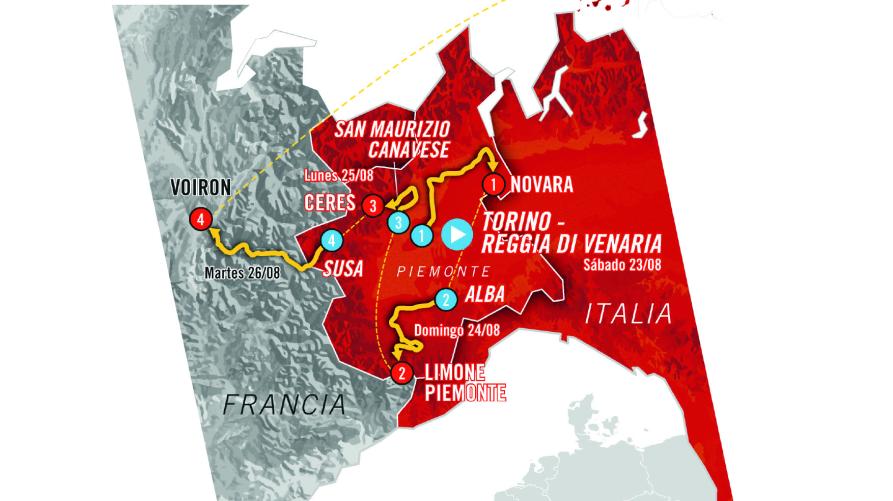 vuelta a espa241a 2025 il piemonte fa la storia del ciclismo internazionale