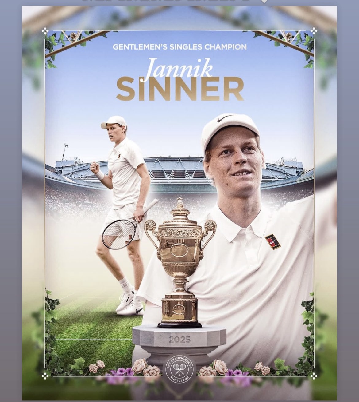 Jannik Sinner vince Wimbledon: è il primo italiano nella storia Jannik Sinner vince Wimbledon: è il primo italiano nella storia