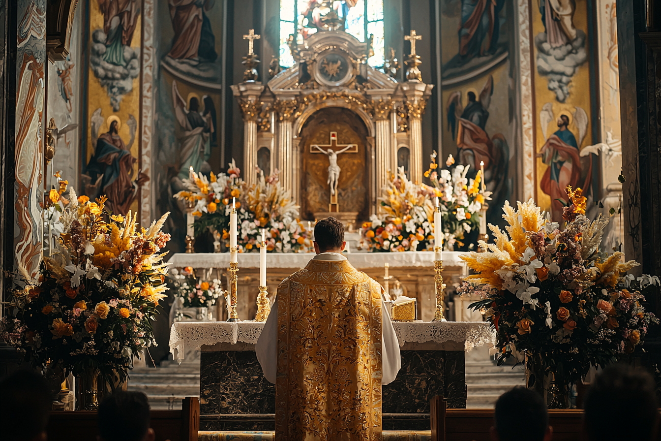 in chiesa con la pistola spara e tenta di rapinare i fedeli