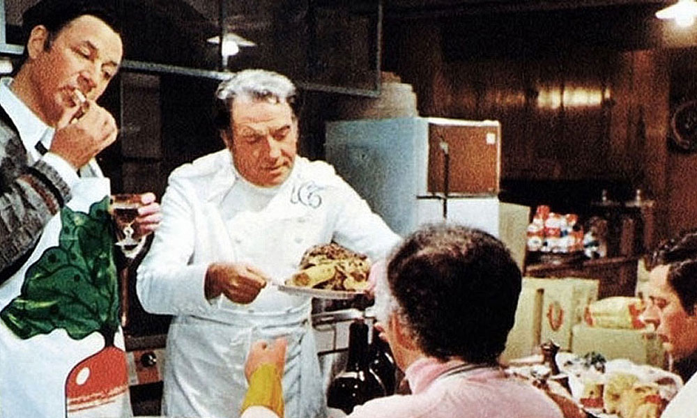 parlare di cibo al teatro e al cinema