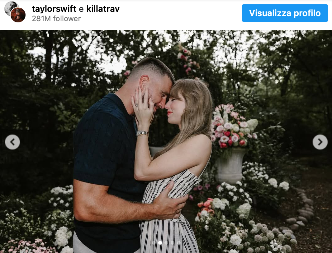 Taylor Swift si sposa: l’annuncio (e le foto) social Taylor Swift si sposa: l’annuncio (e le foto) social
