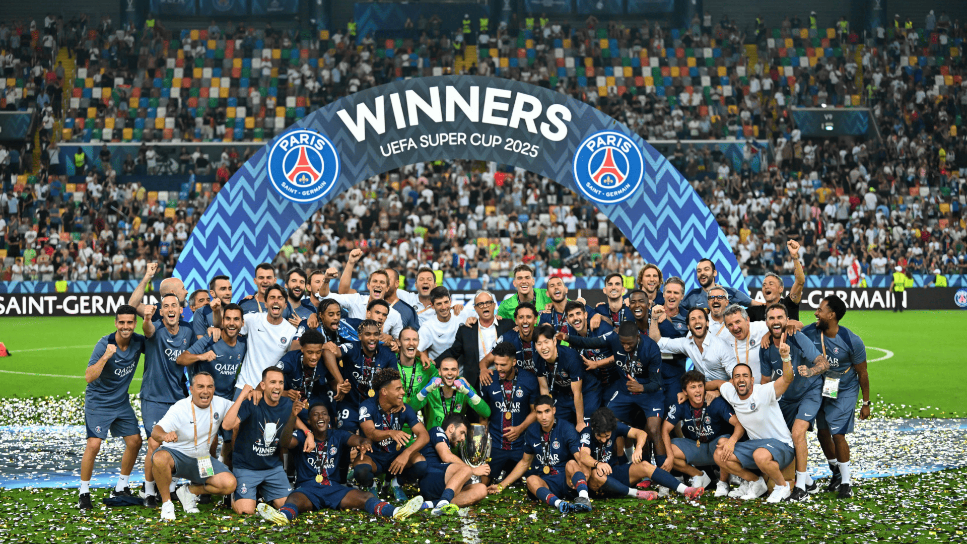 Supercoppa Europea a Udine: spettacolo, emozioni e messaggi di pace