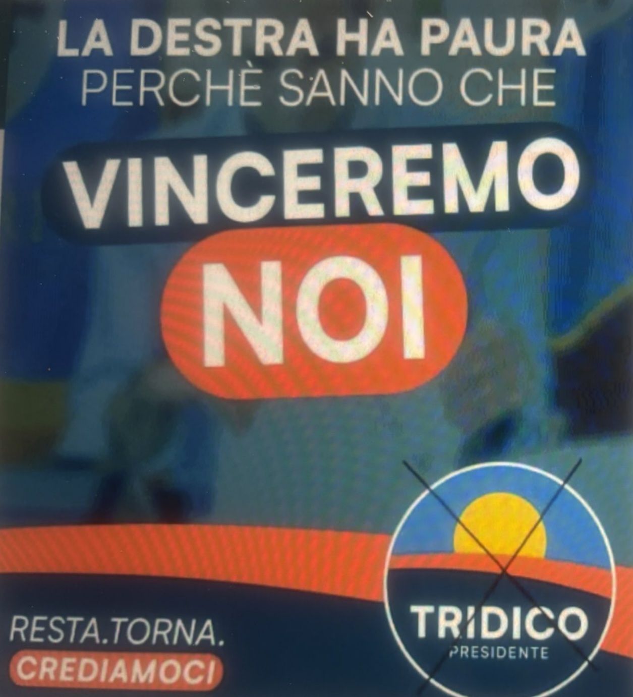 regionali il manifesto sgrammaticato per tridico diventa virale