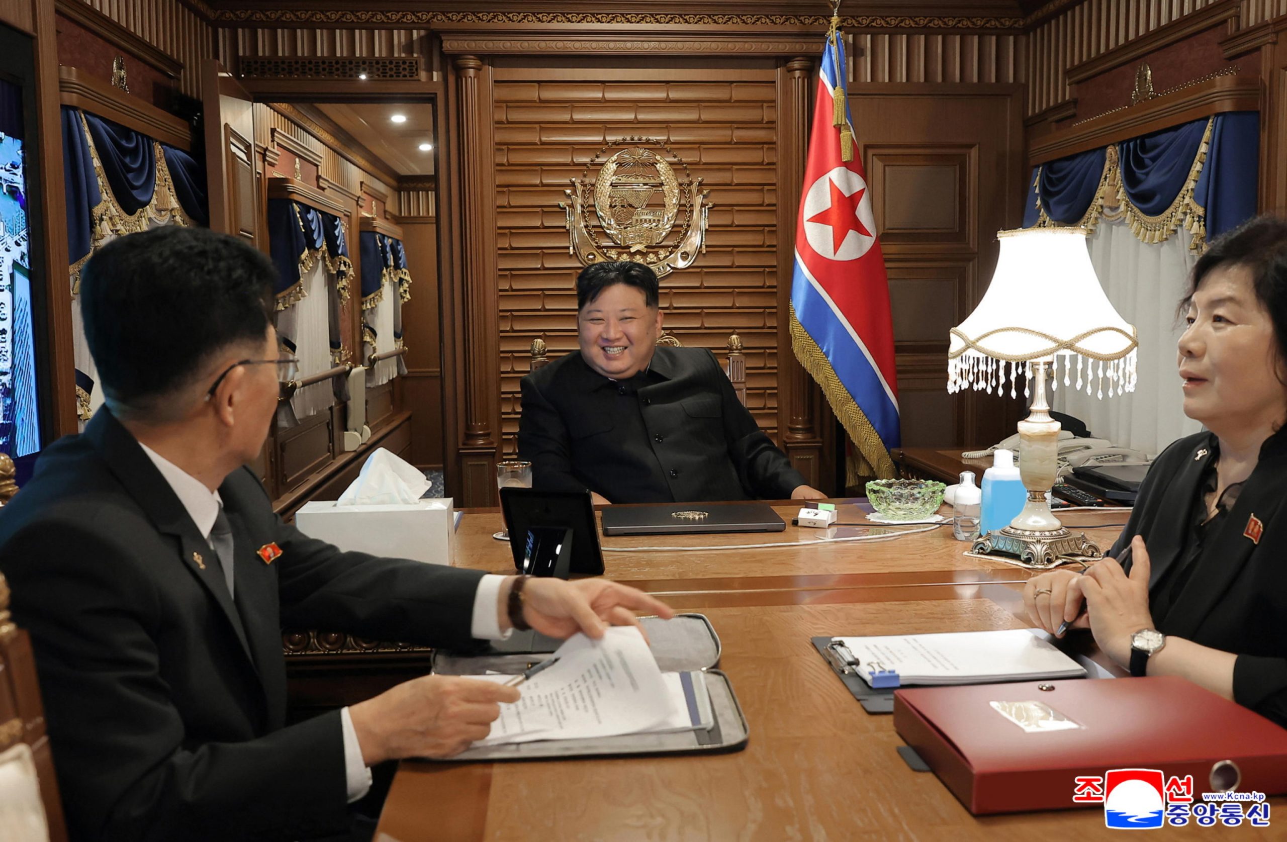 Il treno “fortezza” di Kim Jong un Il treno “fortezza” di Kim Jong un
