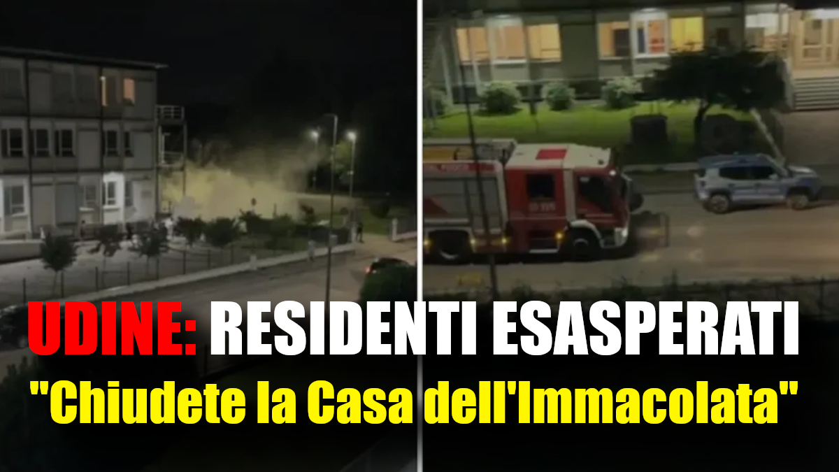 udine non ne pu242 pi249 alla casa dell8217immacolata caos quotidiano i residenti sono esasperati