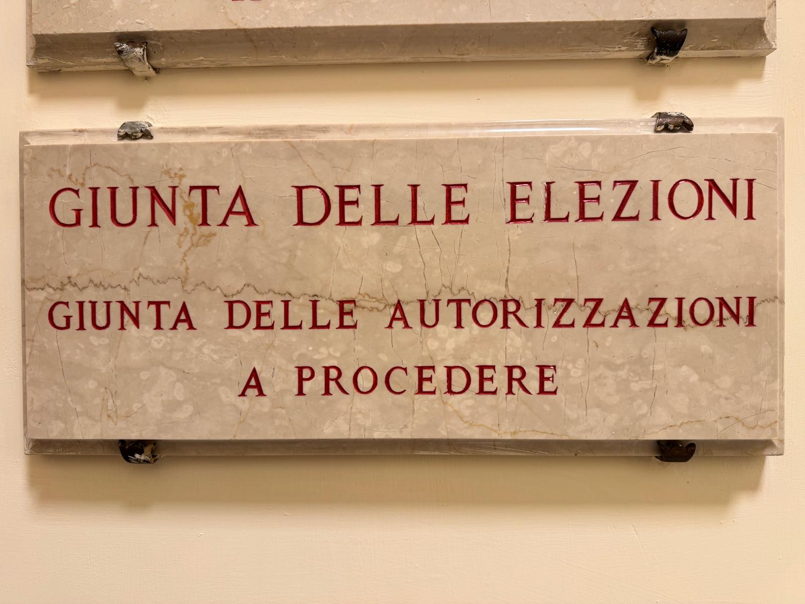 no della giunta per le autorizzazioni al processo contro nordio piantedosi e mantovano per il caso almasri