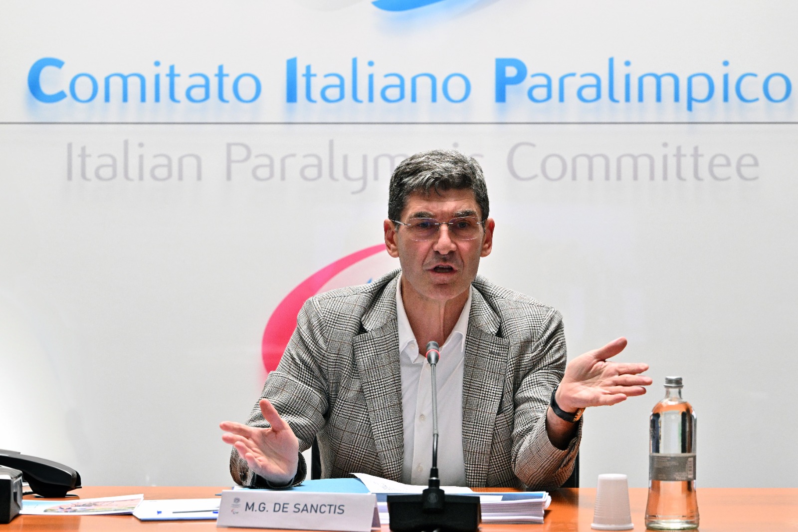 intervista al presidente del cip giunio de sanctis