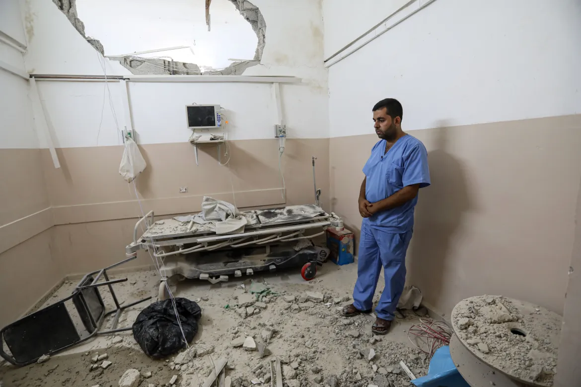 Le bombe di Israele sull’ospedale dei bambini