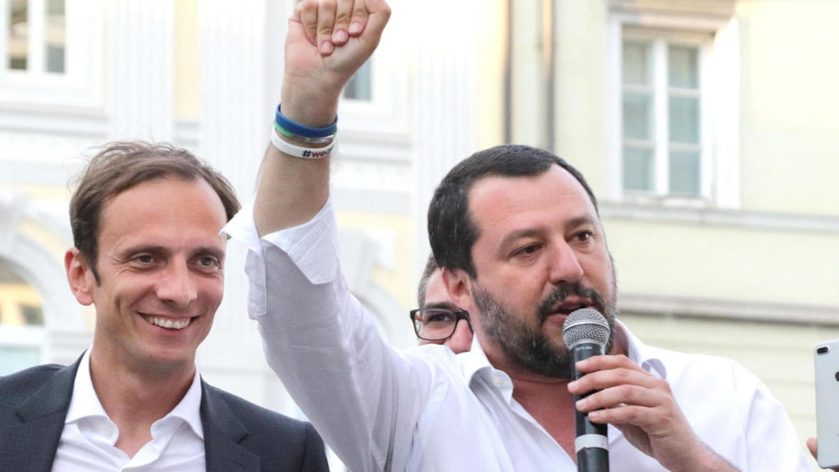 Udine, Salvini e Fedriga all’inaugurazione della nuova sede della Lega: “Serve più sicurezza nelle nostre città”