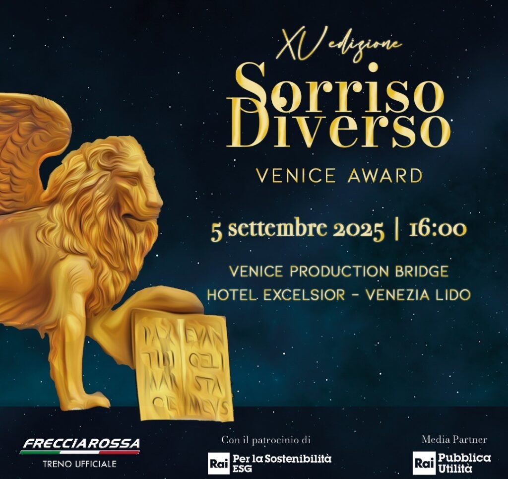 “Sorriso Diverso Venezia Award” celebra la diversità alla 82ª Mostra del Cinema