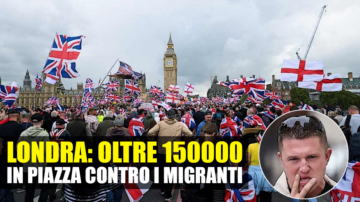 “Ohh…Tommy..Tommy” oltre 150000 in piazza contro i migranti “Ohh…Tommy..Tommy” oltre 150000 in piazza contro i migranti