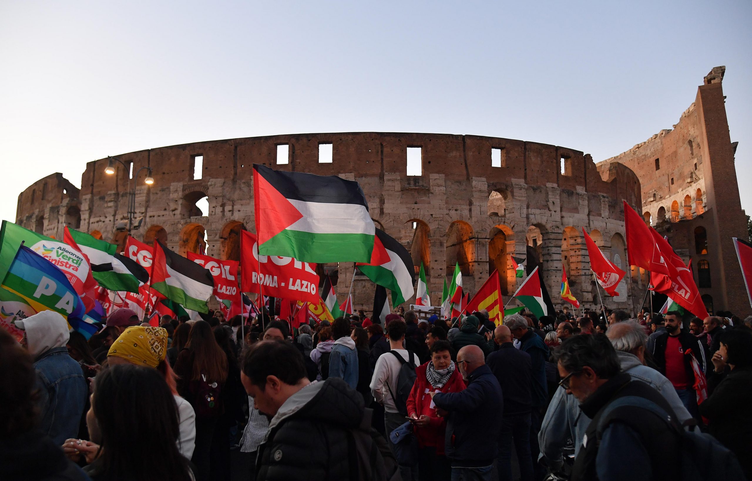 Roma, oggi la manifestazione nazionale per Gaza: corteo e piano sicurezza