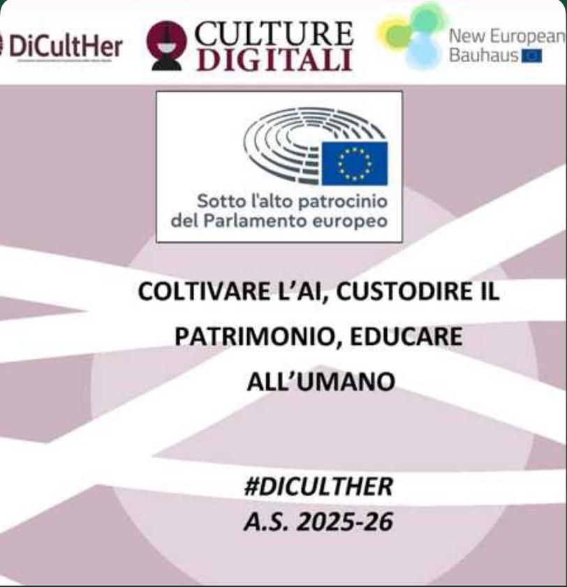 Coltivare l’AI, custodire il patrimonio, educare all’umano