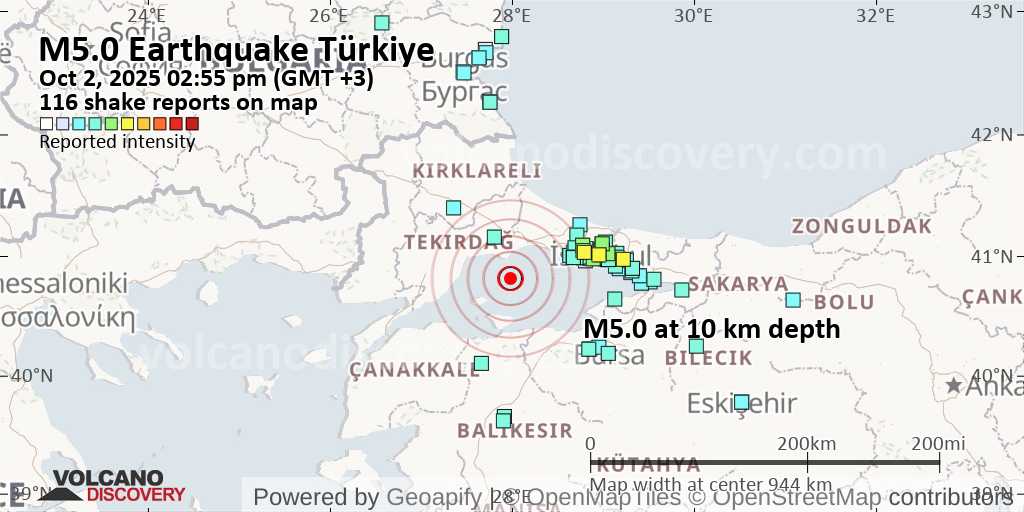 Terremoto in Turchia, trema nuovamente Istanbul