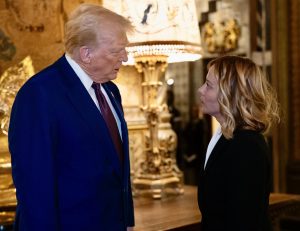 Donald Trump e Giorgia Meloni