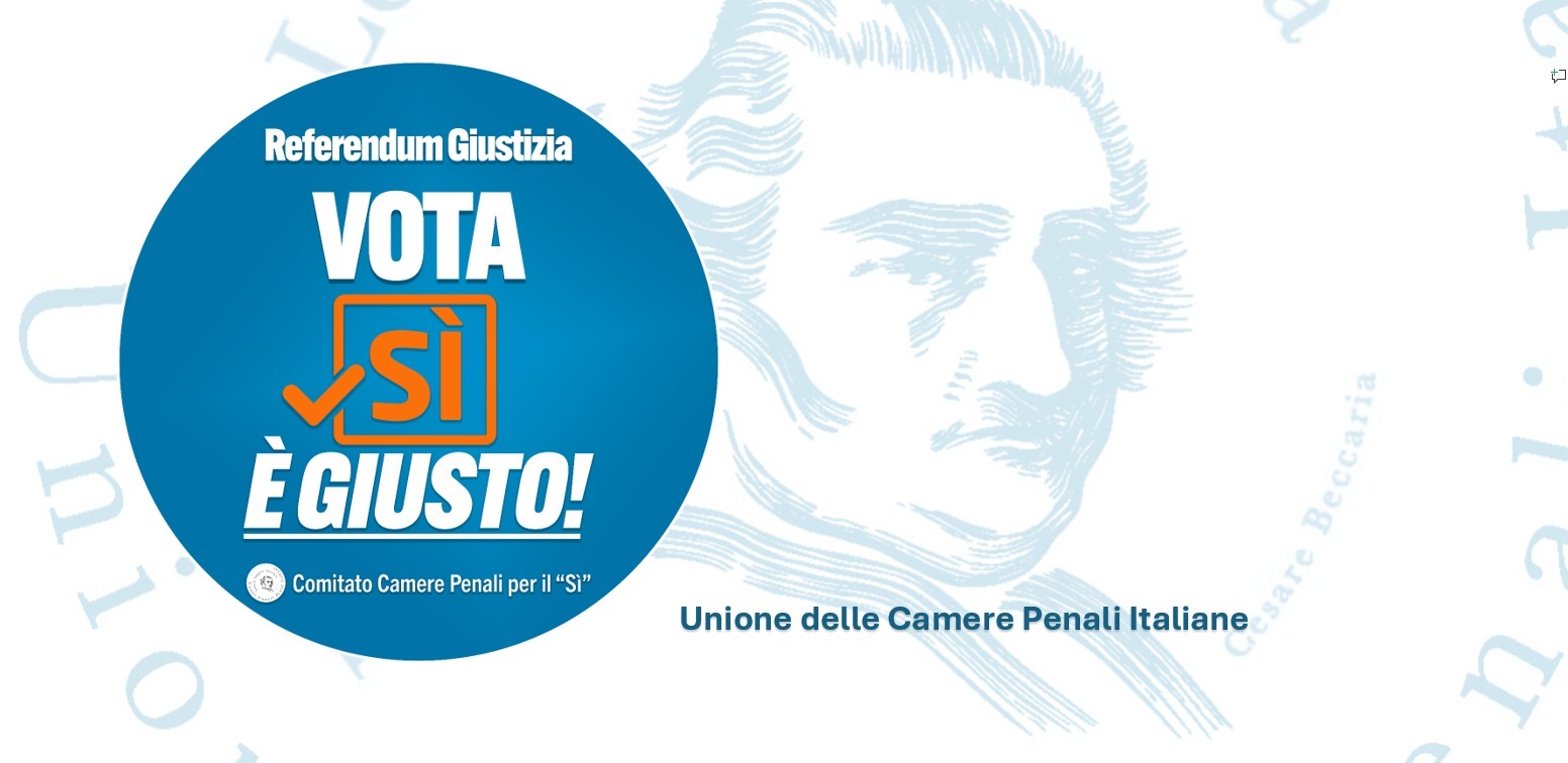 Fiducia è credibilità: l’impegno delle Camere Penali per il Sì al referendum sulla giustizia