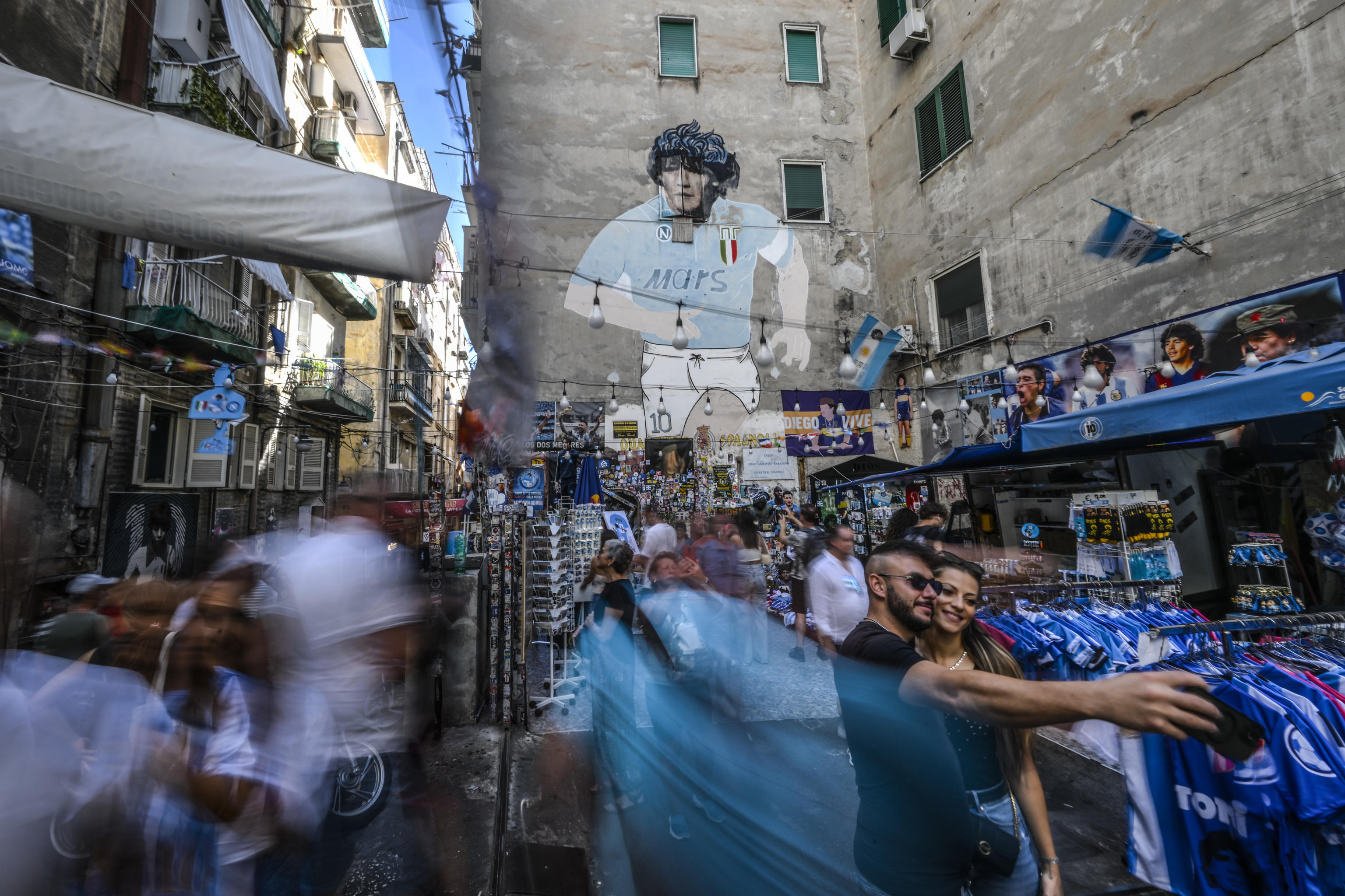 Cinque anni senza Maradona, Napoli in campo nel suo ricordo