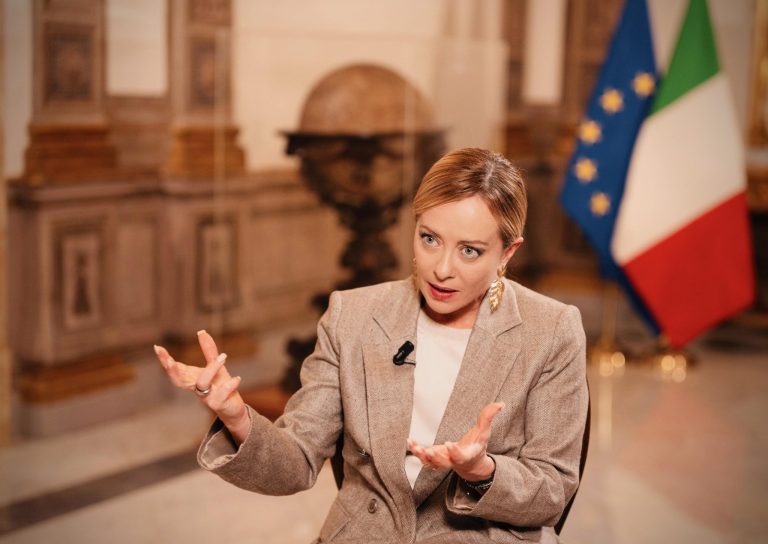 Giorgia meloni contro la patrimoniale