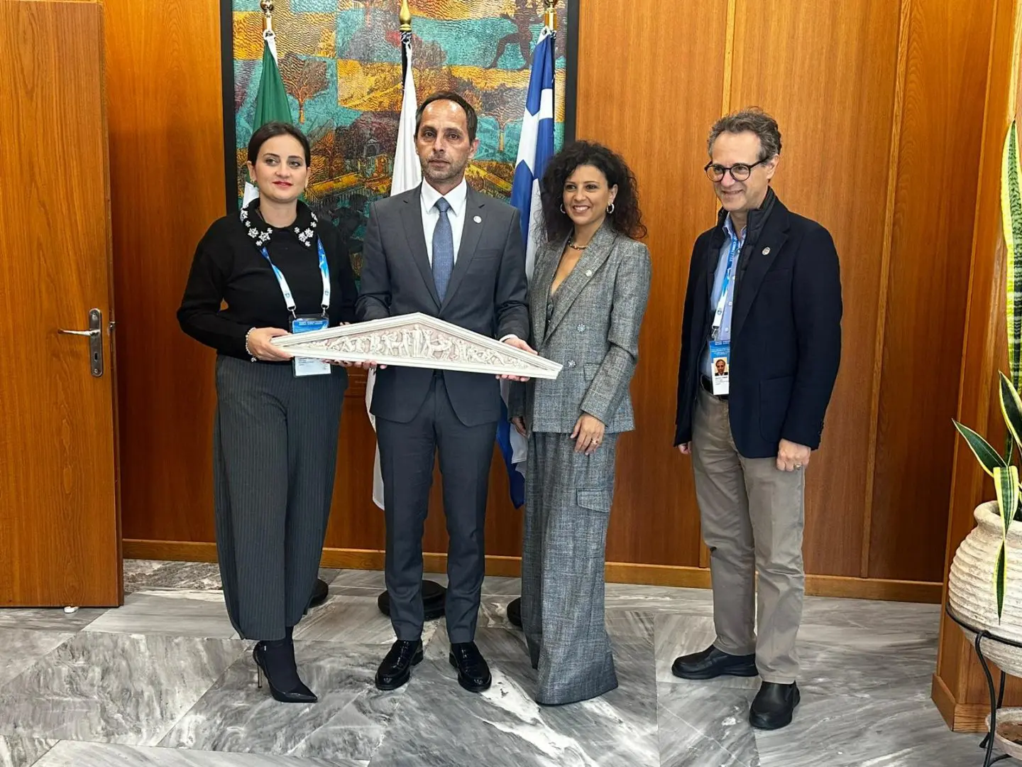 Taormina e Olimpia avviano una cooperazione culturale Mediterranea