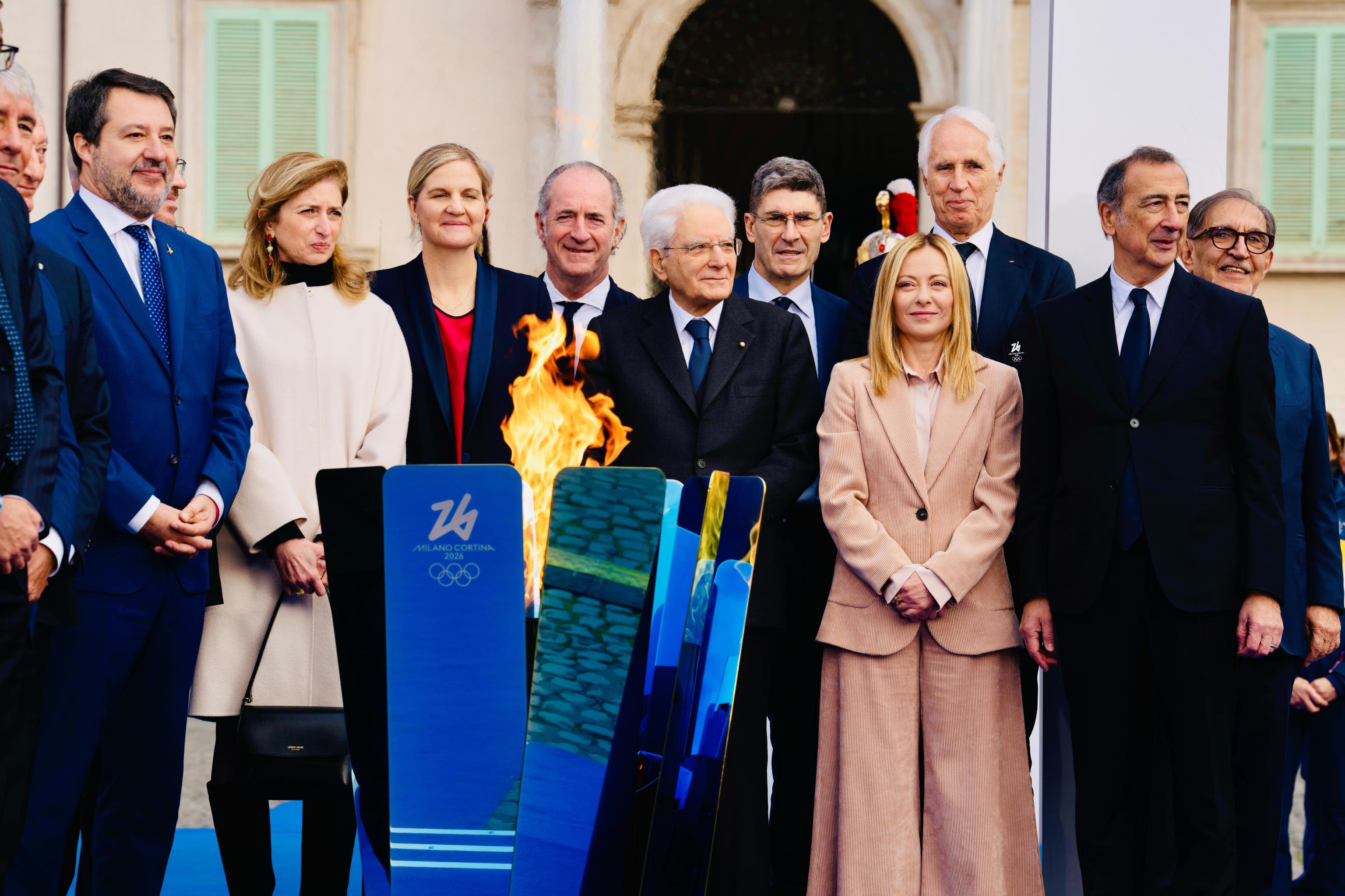 I custodi del Fuoco: la fiamma olimpica è arrivata in Italia I custodi del Fuoco: la fiamma olimpica è arrivata in Italia