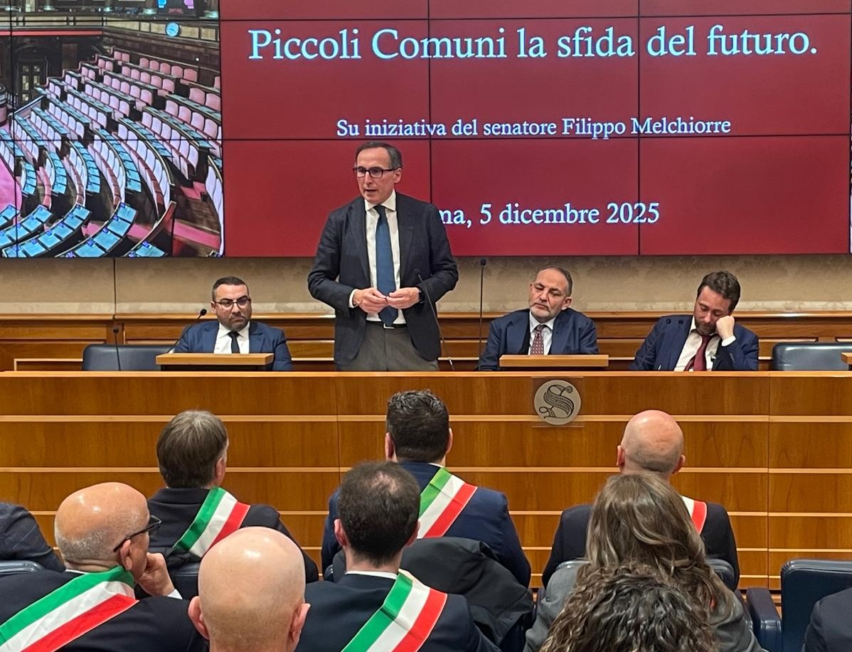 Il Fdi Melchiorre e il dem Boccia insieme per i piccoli Comuni Il Fdi Melchiorre e il dem Boccia insieme per i piccoli Comuni