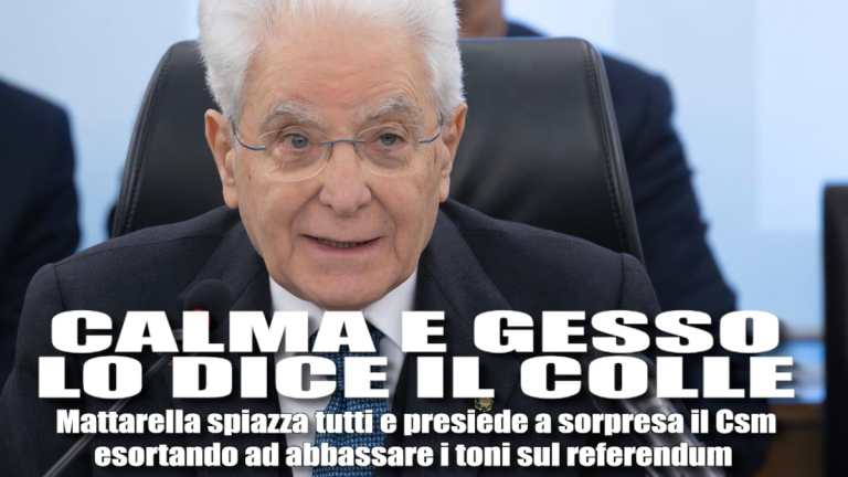 Mattarella Csm